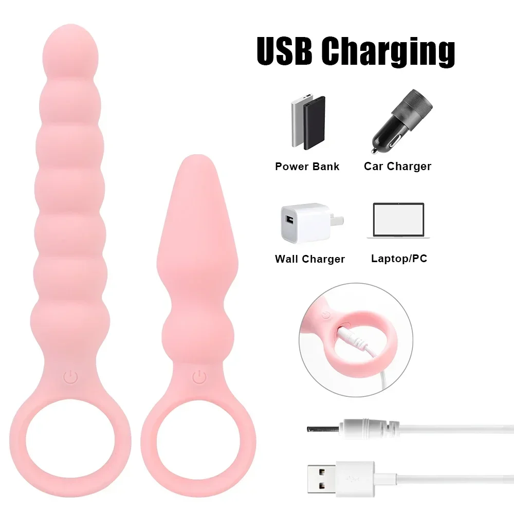 Anale plug vibrator S/L, foto 3