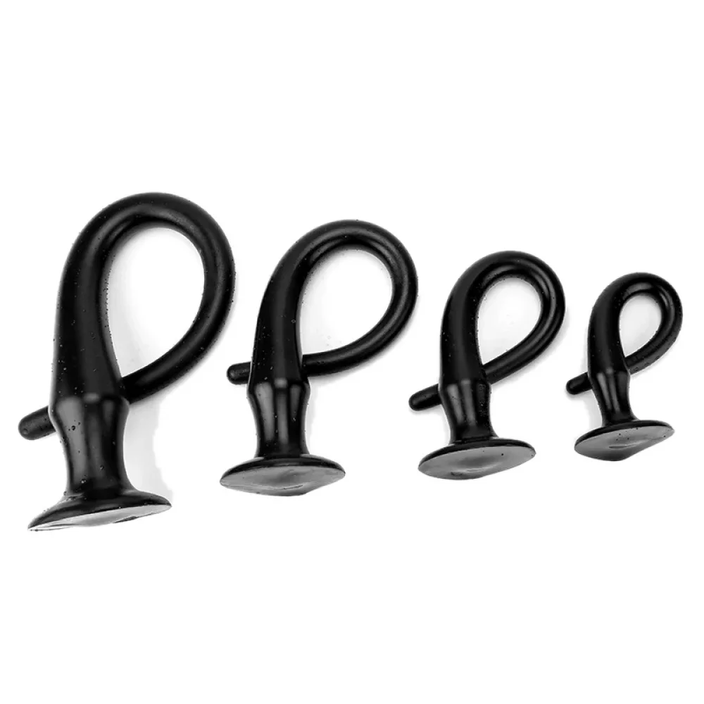 XXL buttplug Collection Or & Noir, Model 6