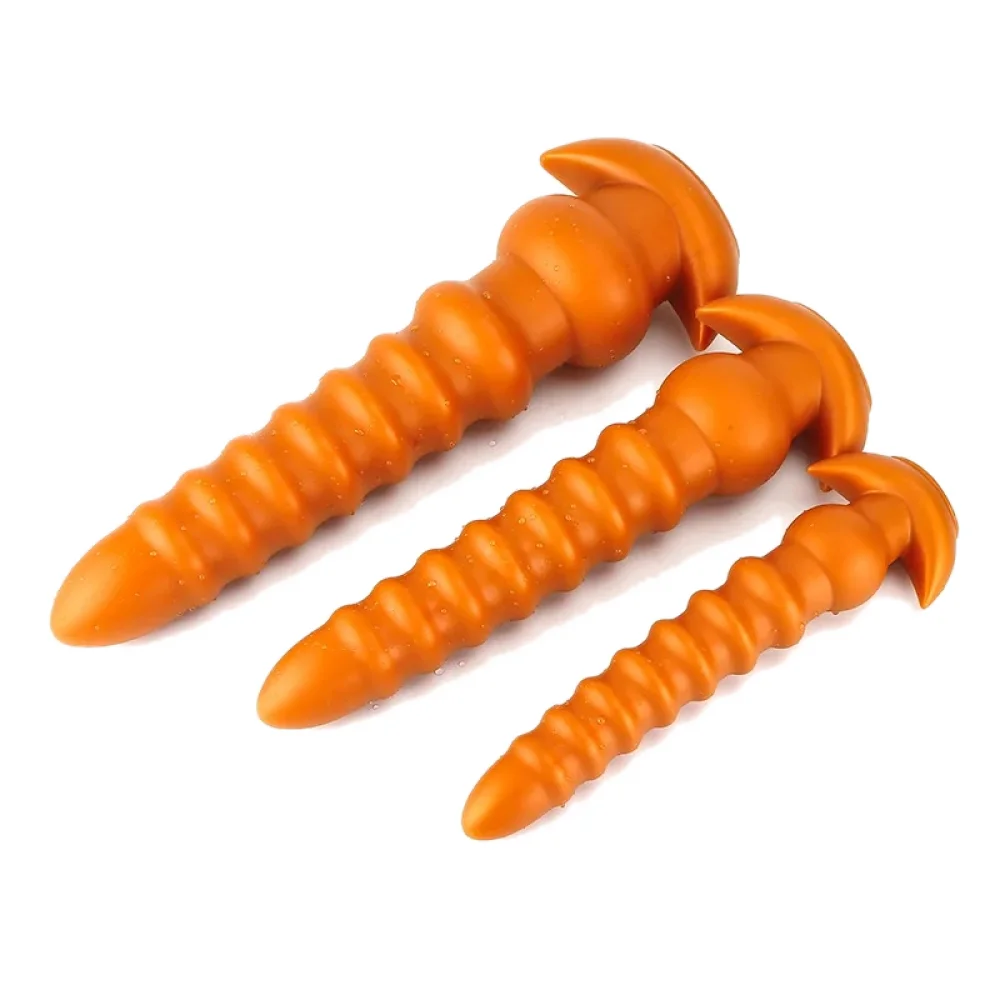 XXL buttplug Collection Or & Noir, Model 7