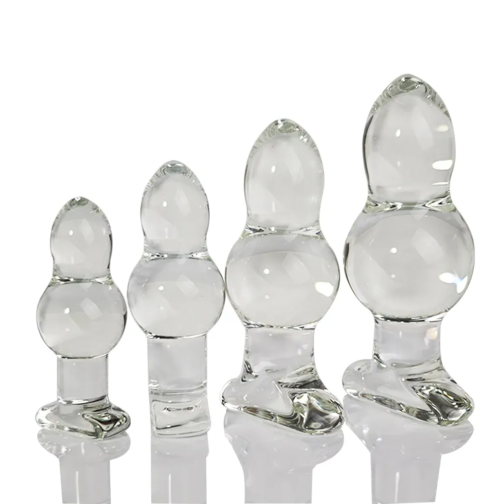 Glazen buttplug Cristal Cascade, glas