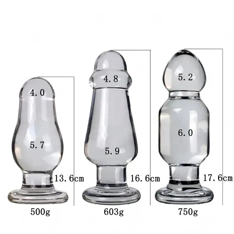 Glazen buttplug Cristal Majesté, foto 5