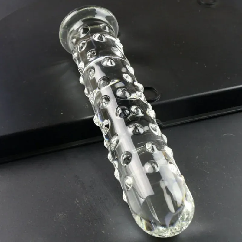 Glazen dildo Cristal Perle 25, glas
