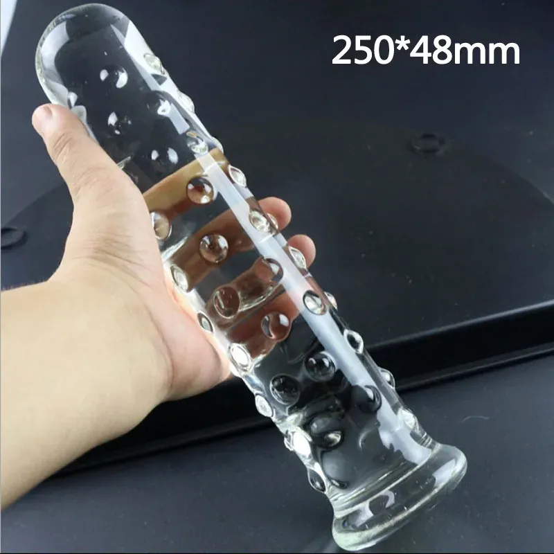 Glazen dildo Cristal Perle 25, foto 2