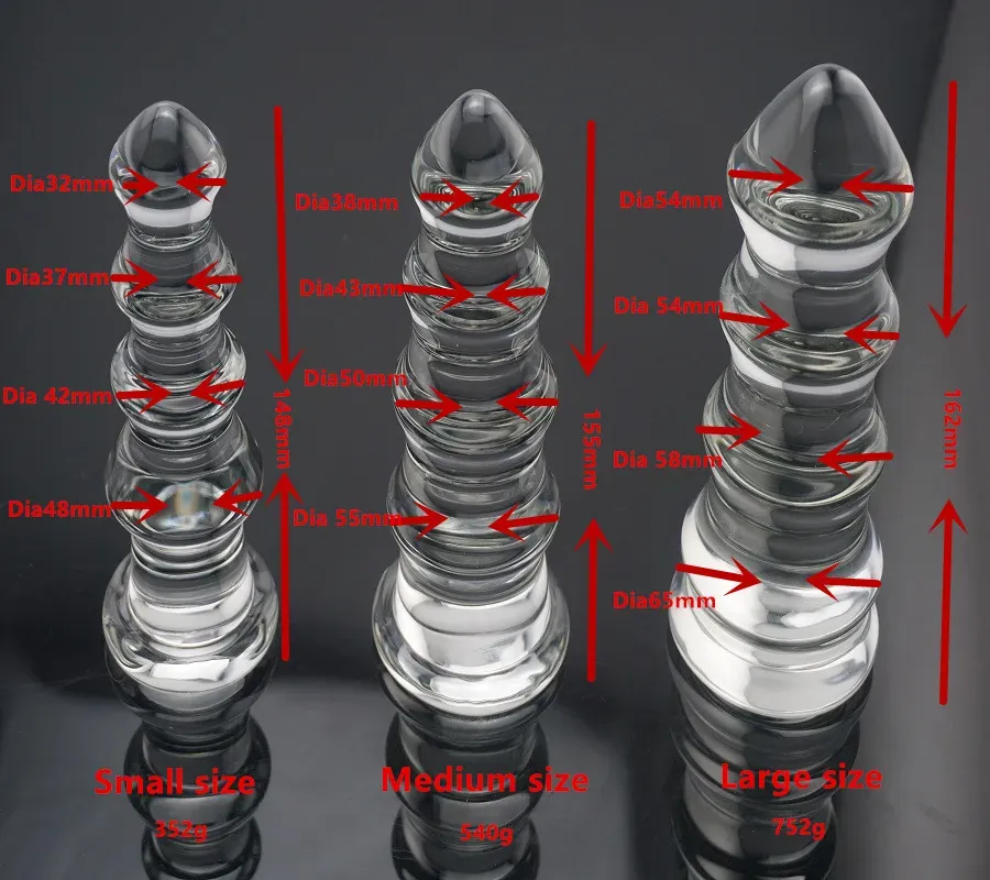 Glazen buttplug Cristal Tour, foto 6