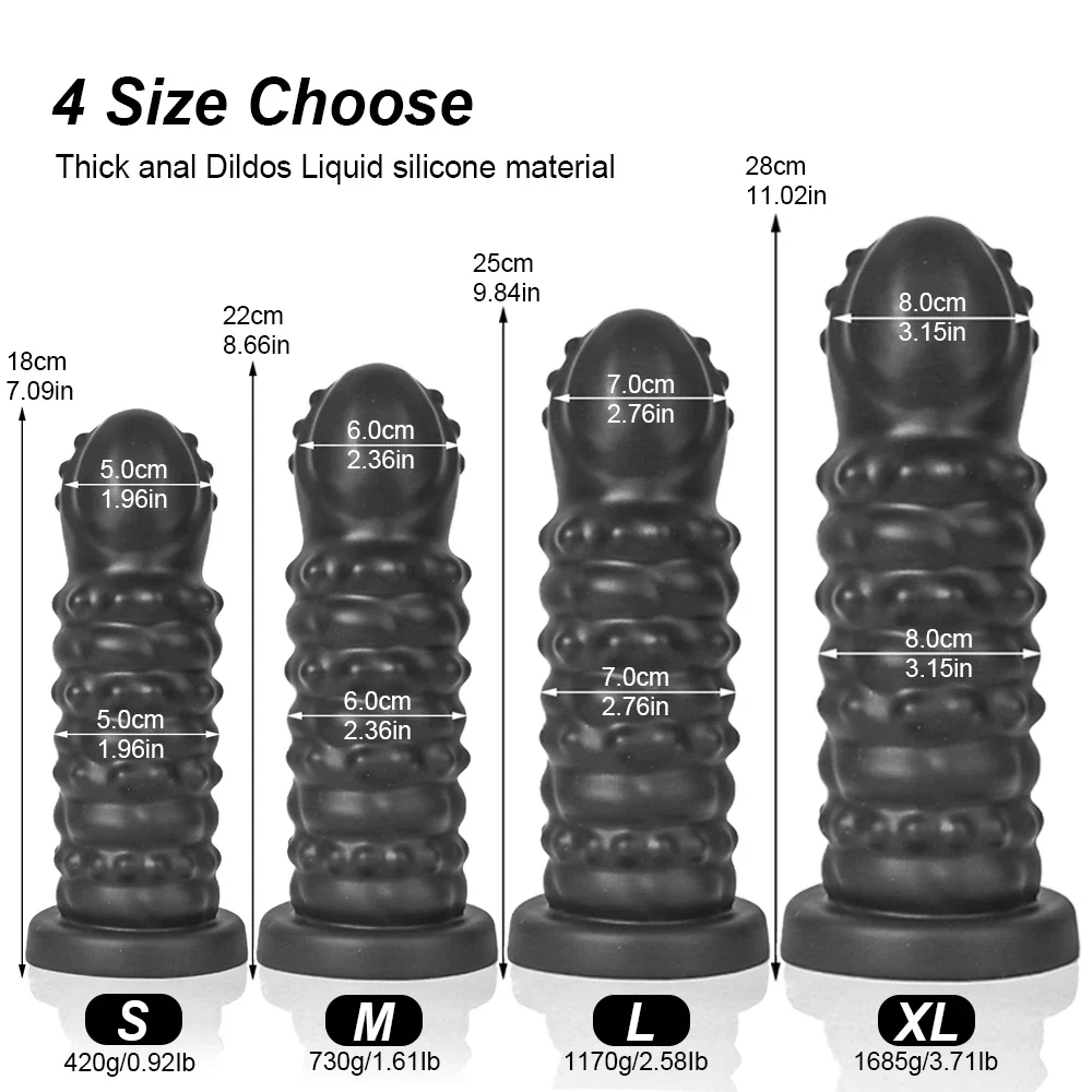 XXL Dikke anale dildo 28cm, foto 6