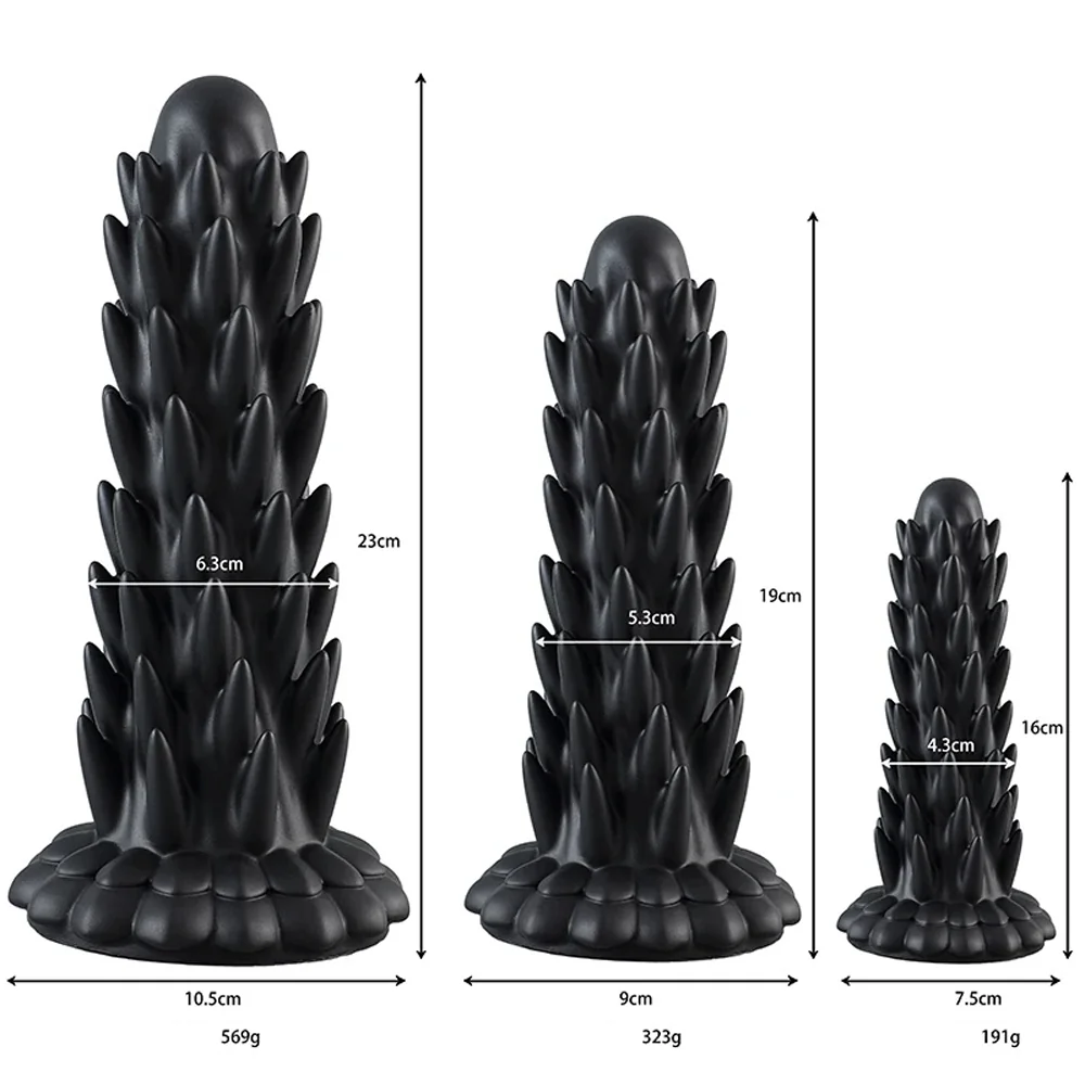 XXL fantasy dildo Doorn Monster, Kleur 3 · L