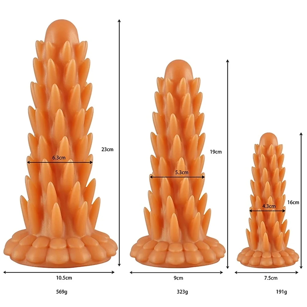 XXL fantasy dildo Doorn Monster, Kleur 6 · L