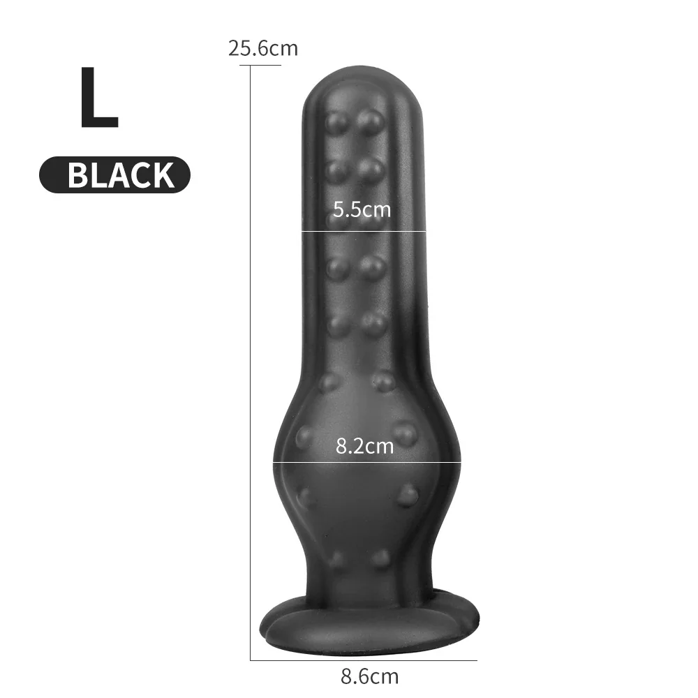 XXL draken dildo Dragon Scale, Zwart · L