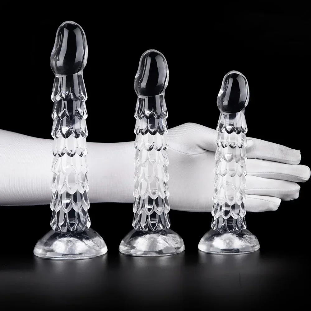 Draken dildo transparant 15cm, foto 2