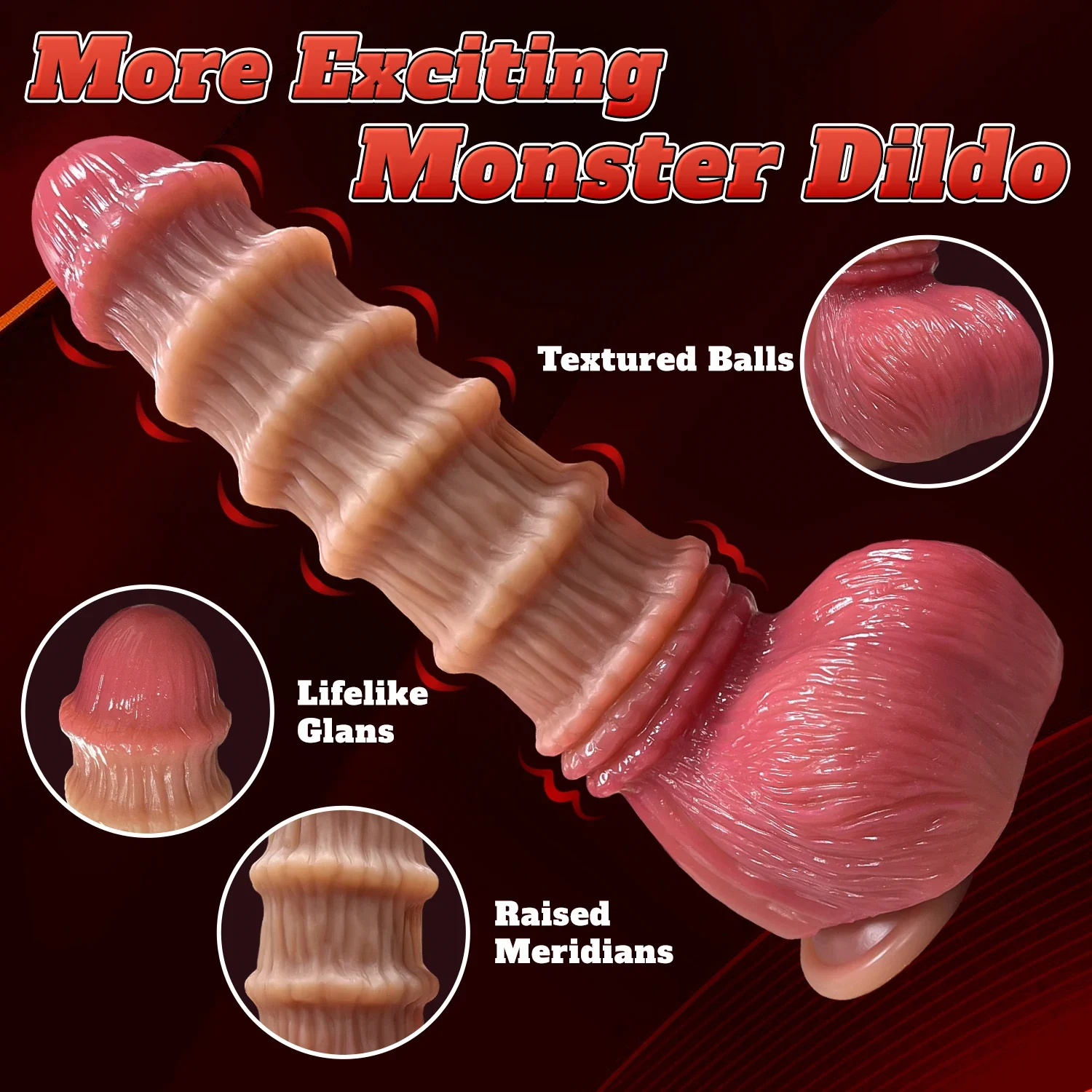 Enorme dildo 3 maten, foto 5