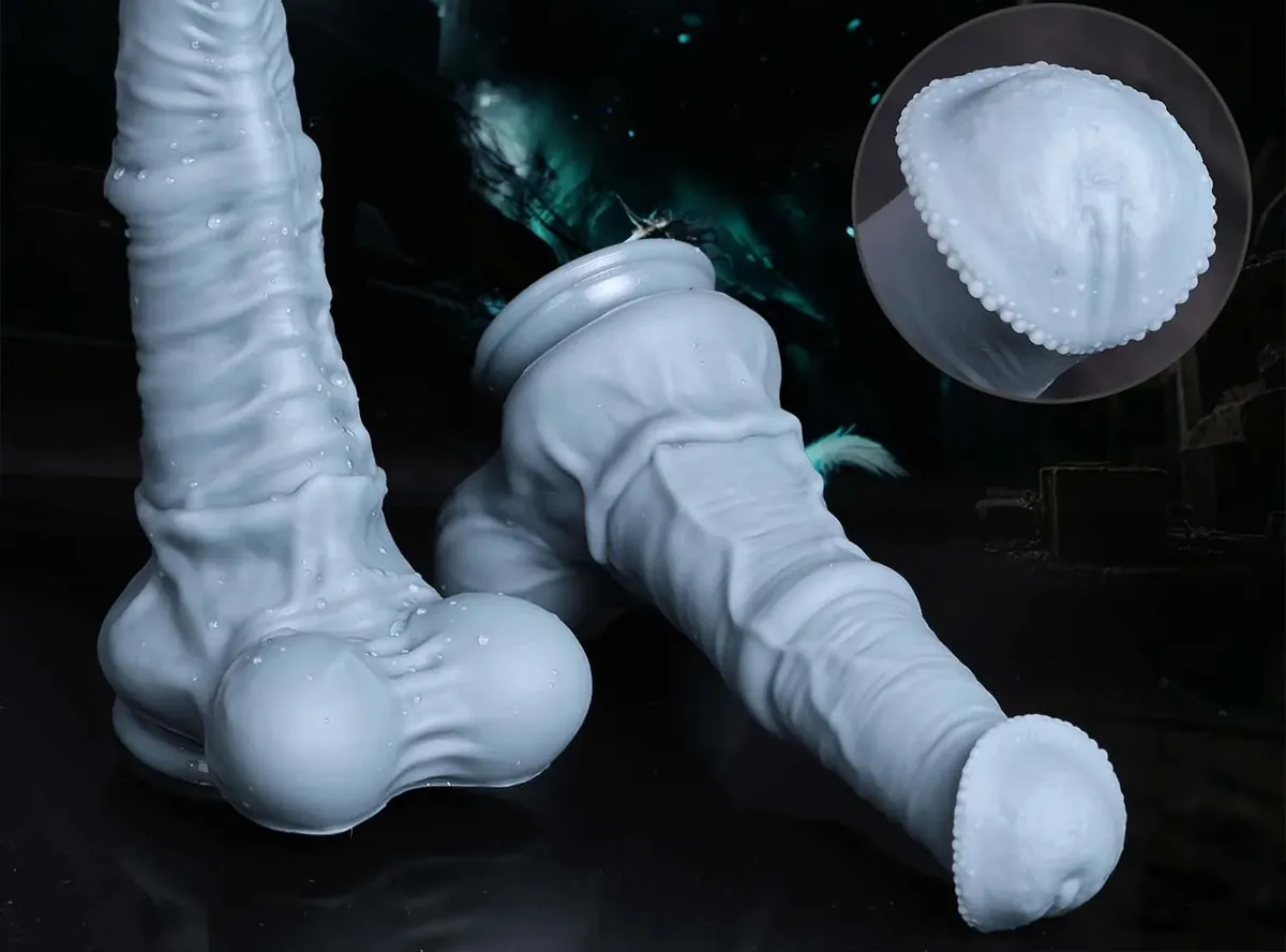 XXL paardendildo Equus Argent, foto 4