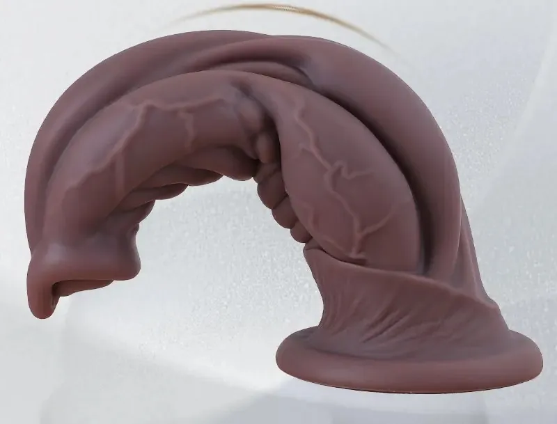 XXL fantasy dildo Fantasy Mauve, foto 3