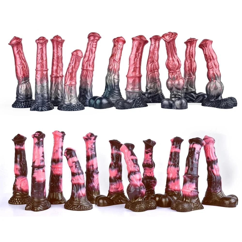Fantasy paardenknoop dildo, foto 3