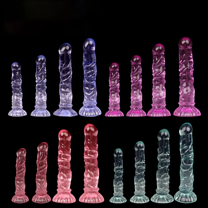 Getextureerde dildo met zuignap, foto 3