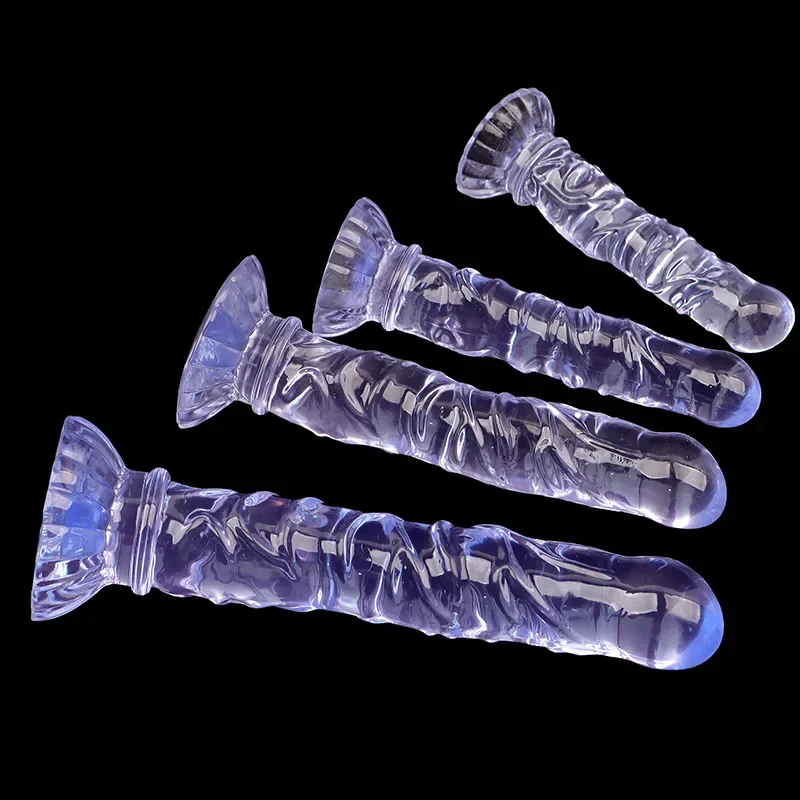 Getextureerde dildo met zuignap, foto 4