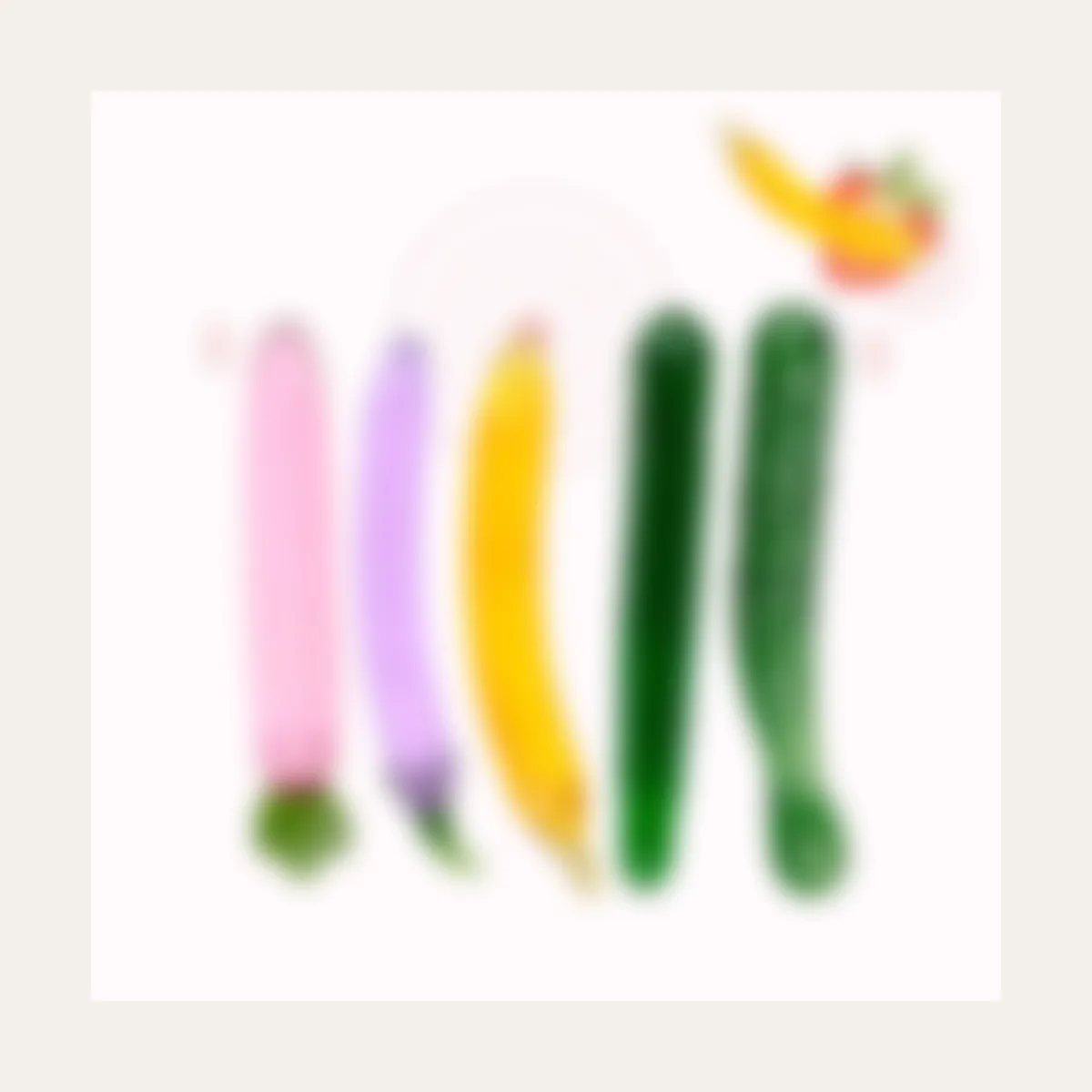 Glazen dildo 18, borosilicaatglas
