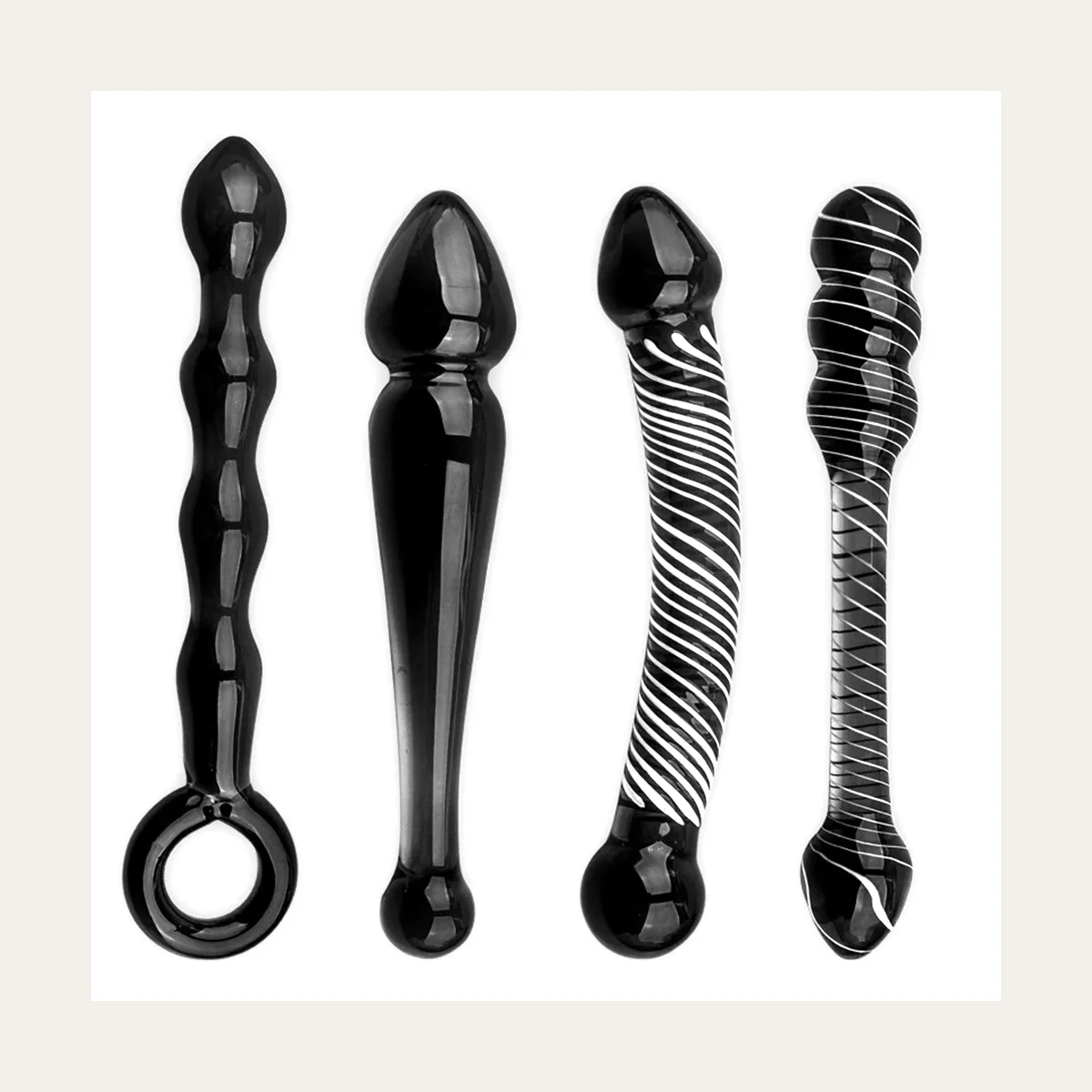 Glazen dildo 20, borosilicaatglas