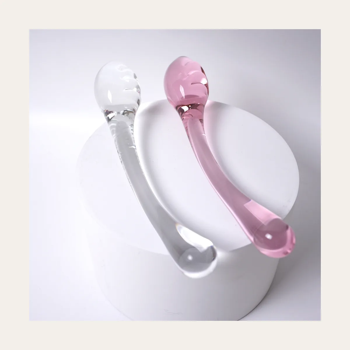 Glazen dildo 6, borosilicaatglas