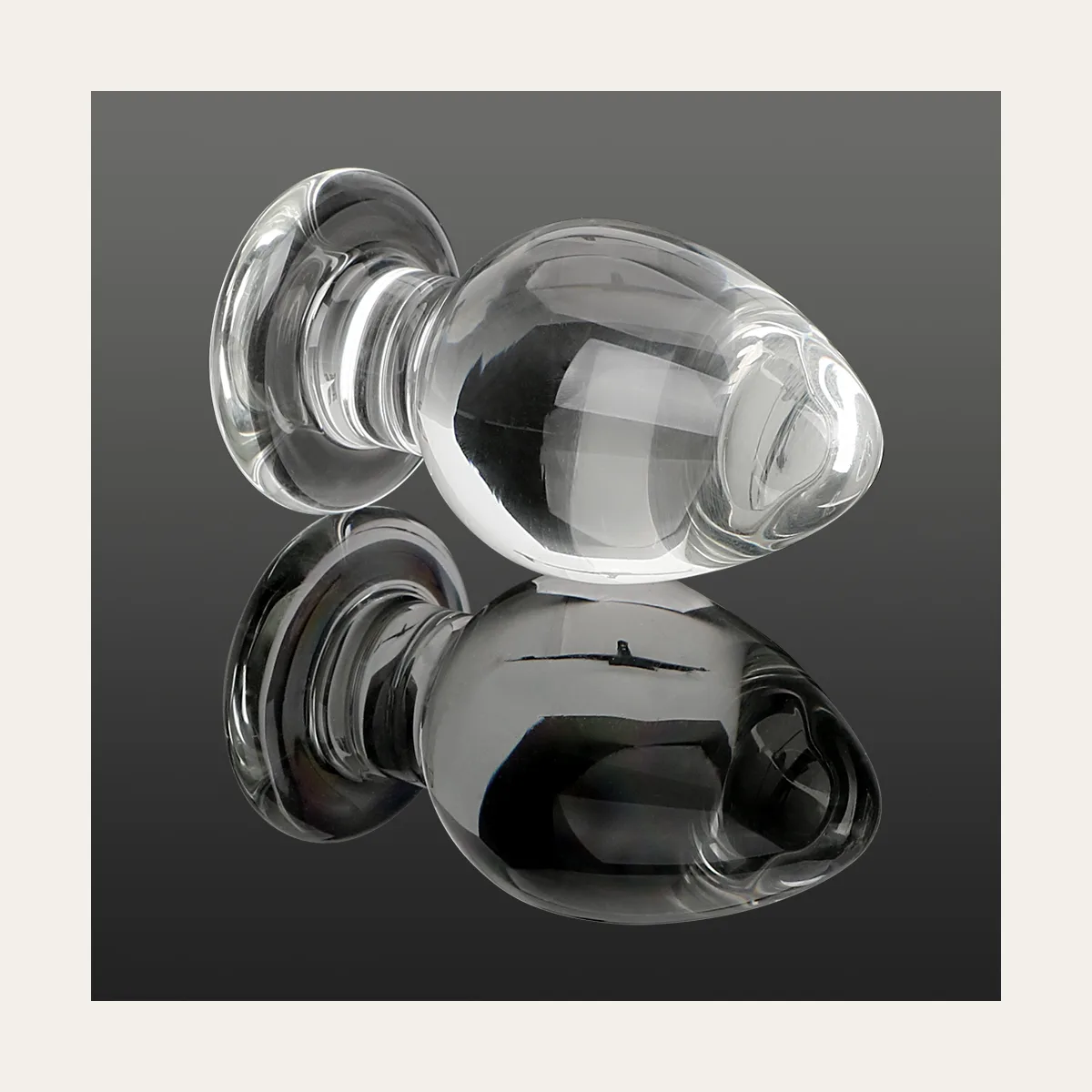 Glazen plug 12, borosilicaatglas