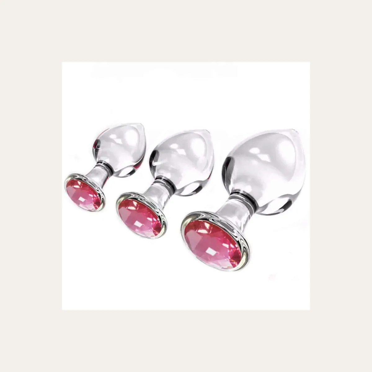 Glazen plug 23, borosilicaatglas