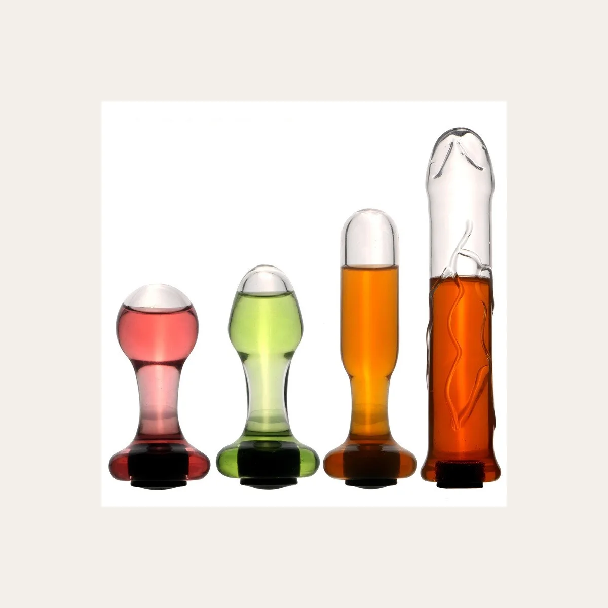 Glazen plug 26, borosilicaatglas