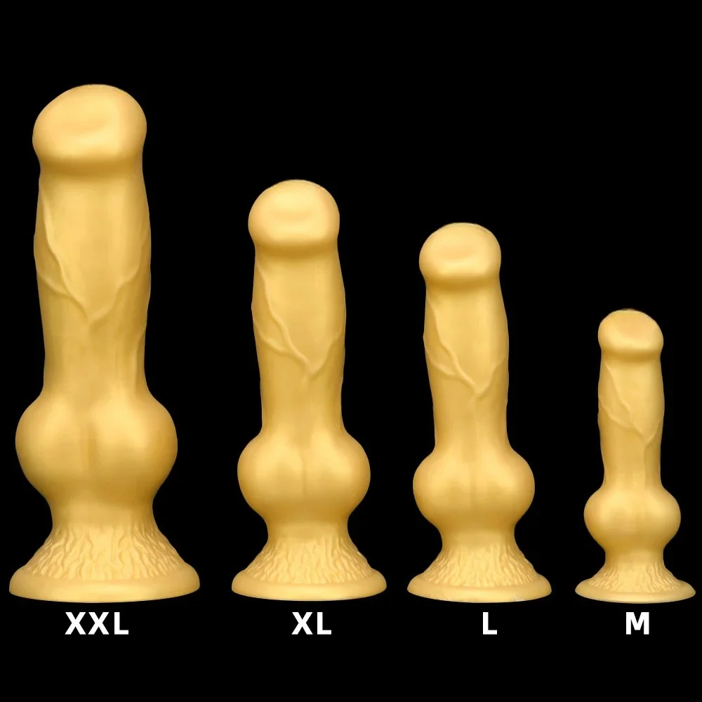 Grote hond/dieren dildo siliconen, foto 6