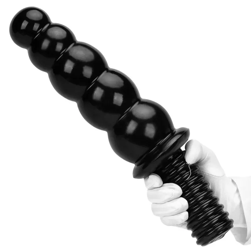 XXL buttplug Kralen met Greep, foto 3