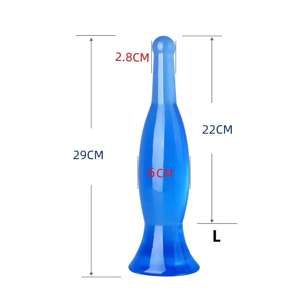 Transparante buttplug Kristal Fles, foto 6