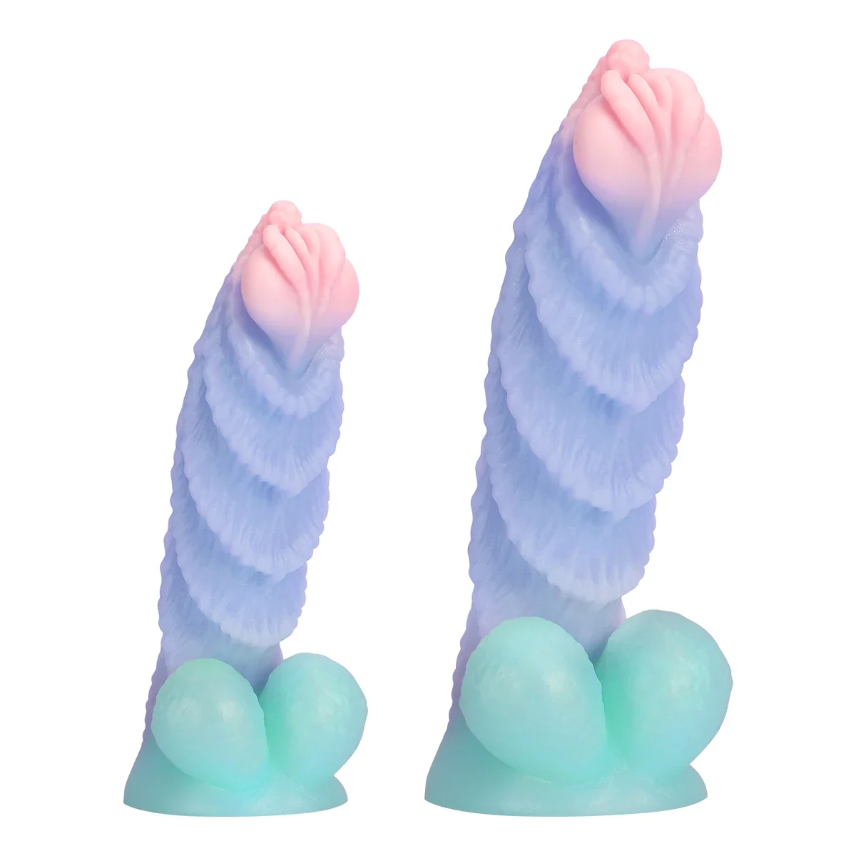 Monster alien dildo met zuignap, siliconen