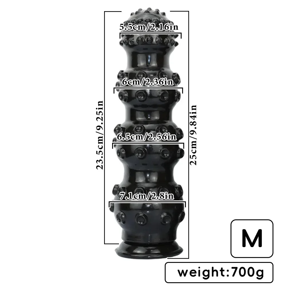 XXL buttplug Noir Collection II, Variant C · M