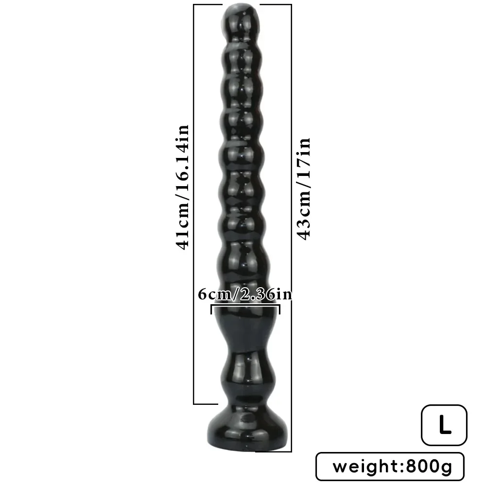 XXL buttplug Noir Collection II, Variant F · L