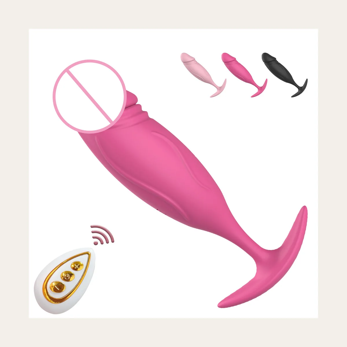 Prostaatvibrator 2, zacht silicone