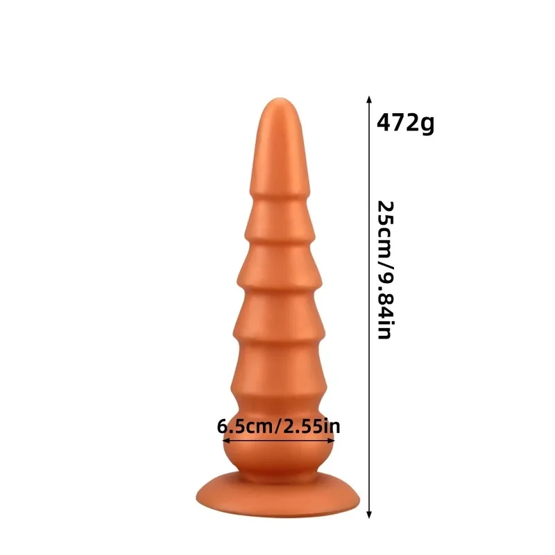 XXL buttplug Pyramide Plug, foto 4