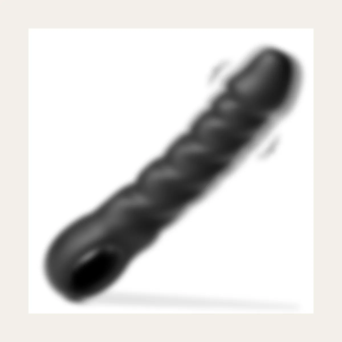 Rabbit-vibrator 13, zacht silicone