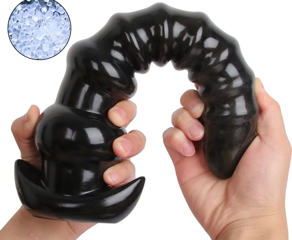 XXL buttplug Spiraal Noir, foto 2