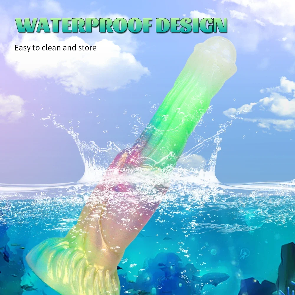 Vibrerende dierlijke anale dildo, foto 6