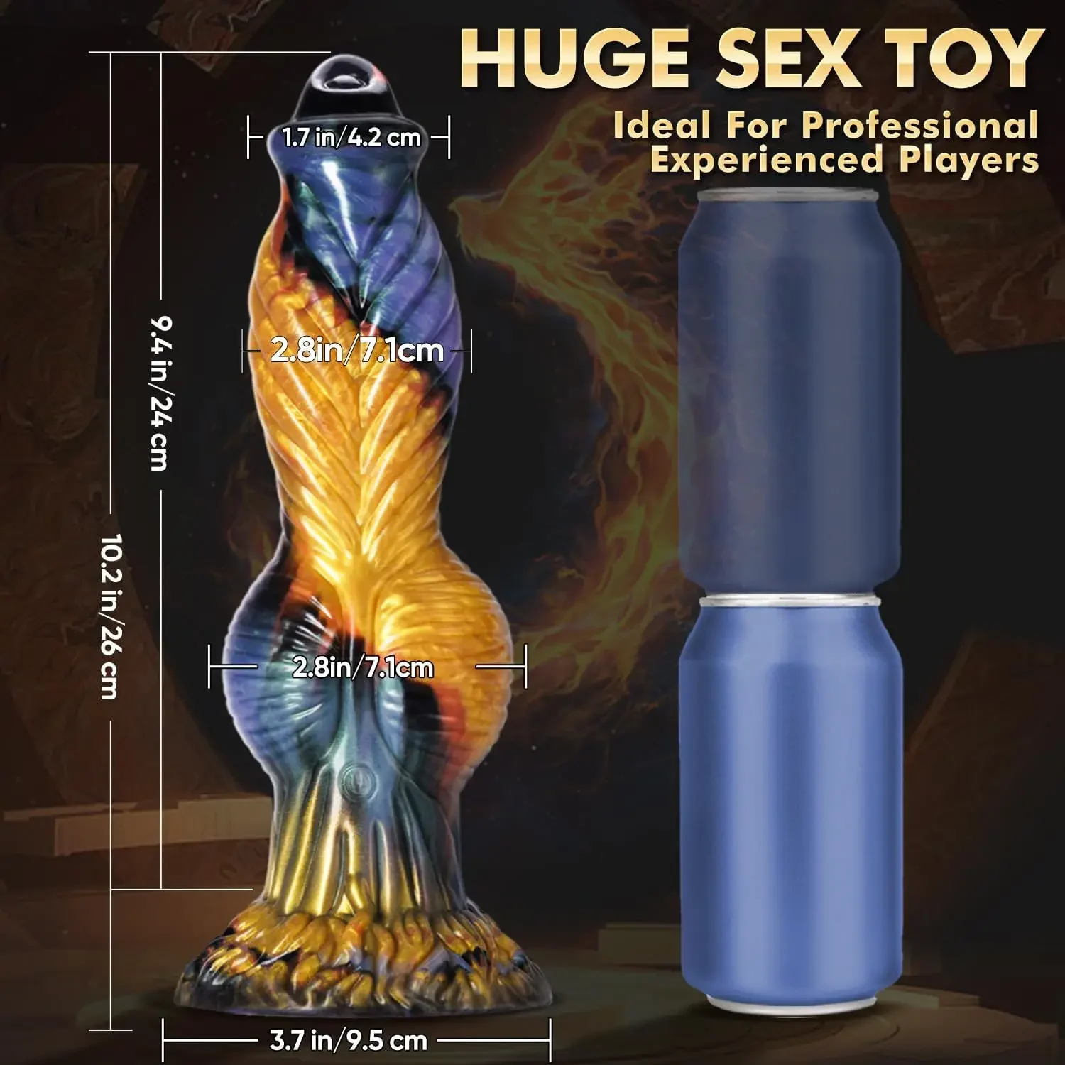 Vibrerende draken dildo, foto 5