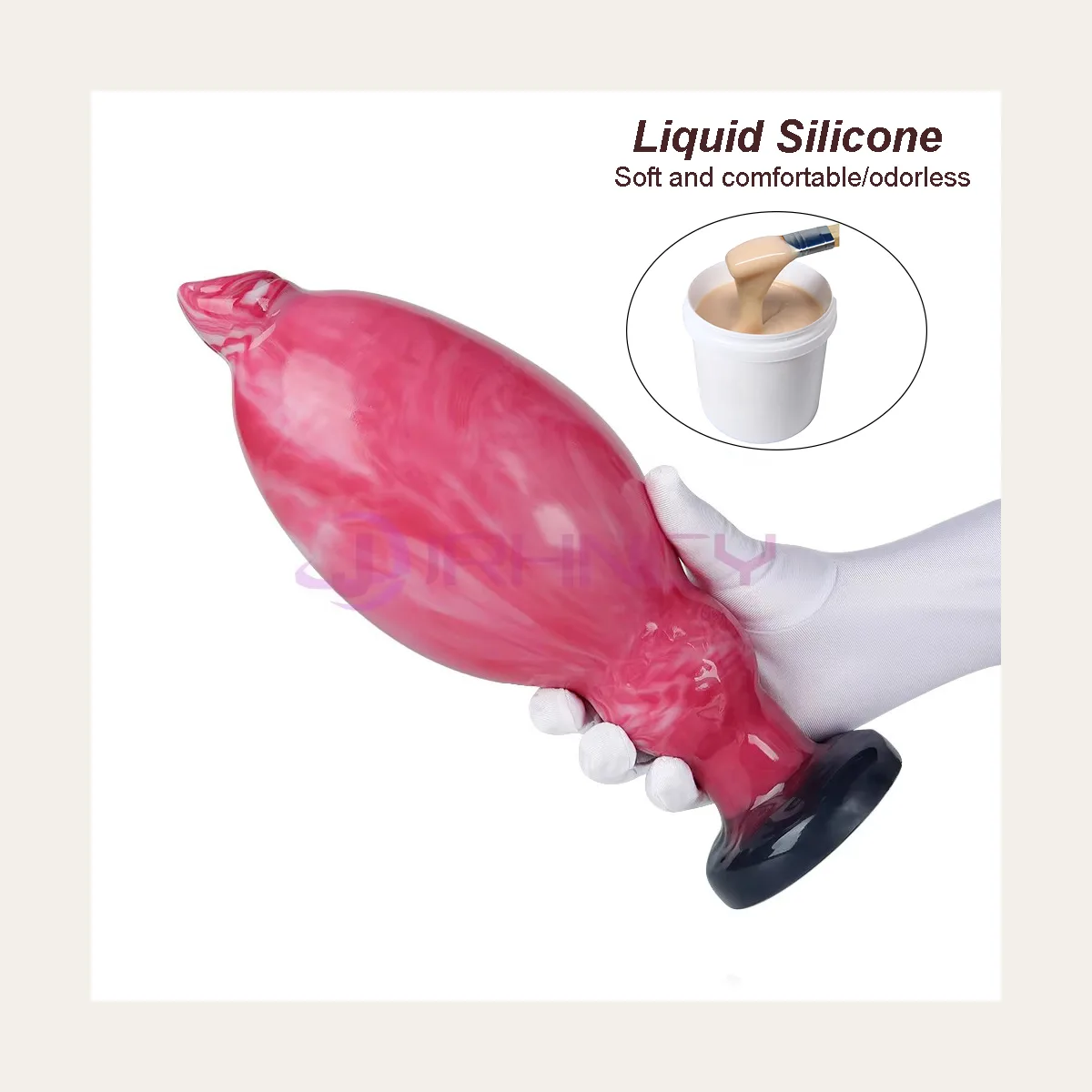 Vibrerende plug extra, zacht silicone