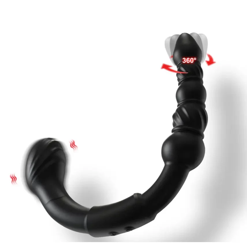 Vibrerende prostaatmassager, siliconen